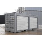 Contentor de armazenamento de 20 pés com 2 portas de enrolar - Image 9